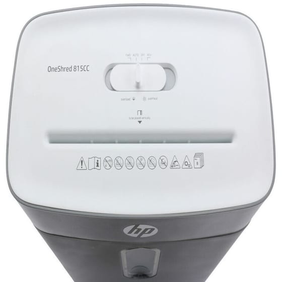 Καταστροφέας εγγράφων HP OneShred 815CC-2824 Cross Cut P4 - 8 x A4 - 15L image 4