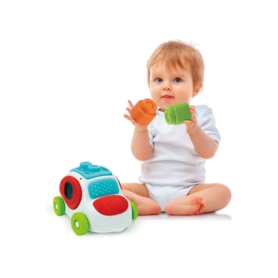 Baby Clementoni Βρεφικό Παιχνίδι Αυτοκίνητο Αφής image 3