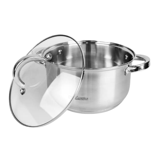 Σετ Μαγειρικά Σκεύη MAESTRO MR-2120- Inox - 6 Τμχ image 2