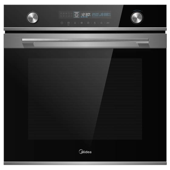 MIDEA 7NM30E0 72 Lt & MIH740F238K0 Inox Eντοιχιζόμενο Σετ Φούρνος και Εστία image 2