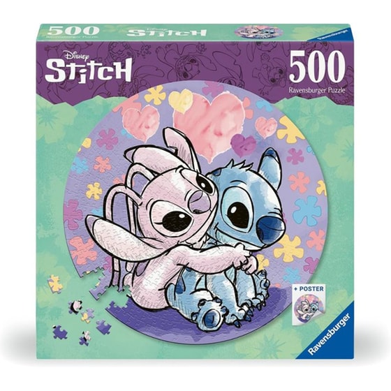 Παιδικό Παζλ Ravensburger Disney: Lilo & Stitch (500 Κομμάτια) image 0