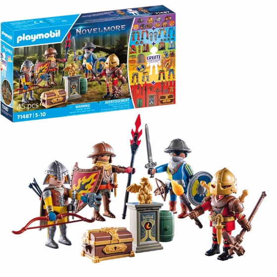 PLAYMOBIL® Novelmore My Figures: Ιππότες του Novelmore (71487) image 2