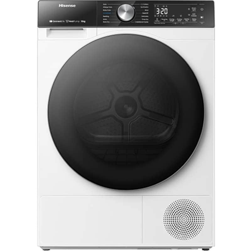 HISENSE HISENSE DH5S102BW 10 kg A+++ με Αντλία Θερμότητας Λευκό Στεγνωτήριο Ρούχων