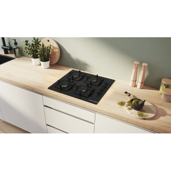 BOSCH POP6B6K30 59 cm Μαύρο Εστία Αερίου Αυτόνομη image 1
