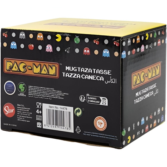 Κούπα Stor Pac-Man Κεραμική 400 ml - Μαύρο image 3