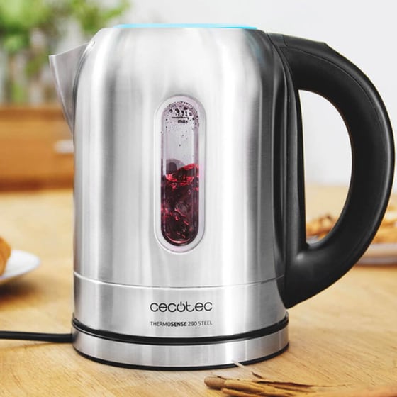 CECOTEC Thermosense 290 Steel CEC-01515 2200 W 1.7 L Inox Βραστήρας image 1