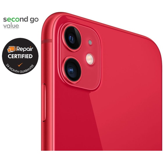 Μεταχειρισμένο Apple iPhone 11 64GB Product Red second go value Certified by iRepair image 3