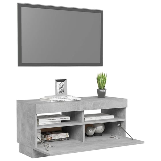 Έπιπλο Τηλεόρασης  VidaXL από Μοριοσανίδα  80x35x40cm - Γκρι image 5
