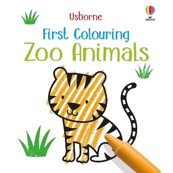 First Colouring Zoo Animals image 0