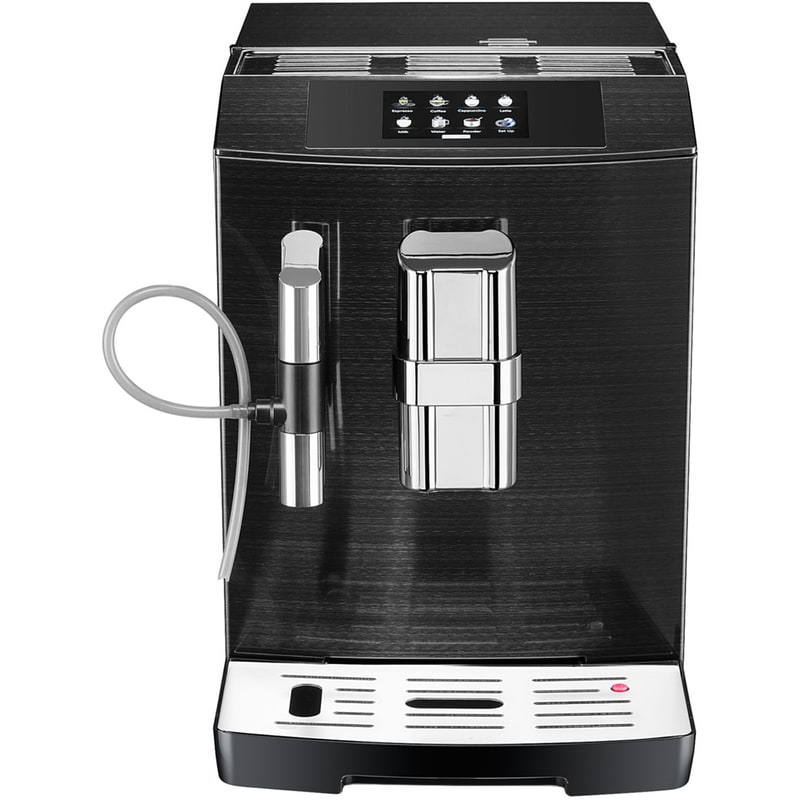 ACOPINO ACOPINO Modena One Touch Brushed Inox black 1500W 19bar Μηχανή Espresso