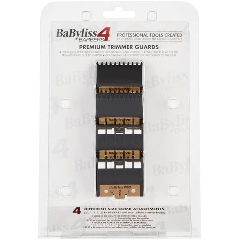 BABYLISS PRO Σετ Με 4 Σχάρες / Χτενάκια Για Trimmer Babyliss Pro FXPTGE-320 Premiun Guards