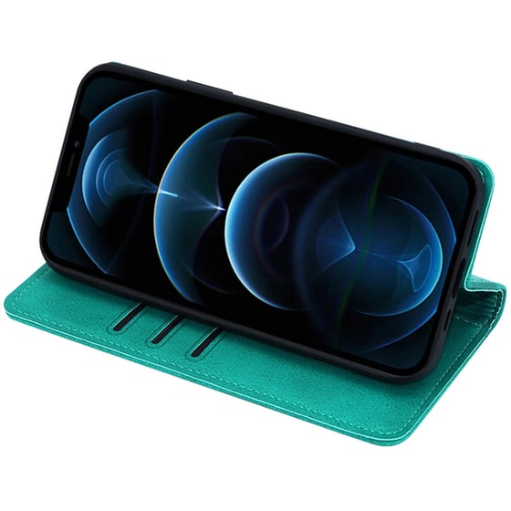 Θήκη Samsung Galaxy S23 Ultra - Sonique Vintage Magnet Book - Βεραμάν image 1