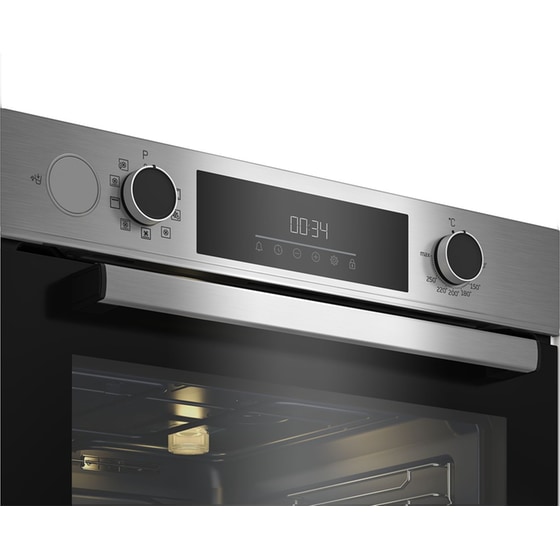 BEKO BBIS12300XDE 72 Lt Inox Εντοιχιζόμενος Φούρνος Άνω Πάγκου image 4
