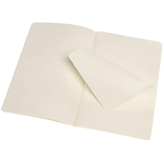 Σημειωματάριο Moleskine Plain Πράσινο Large (2 Τεμάχια) image 2