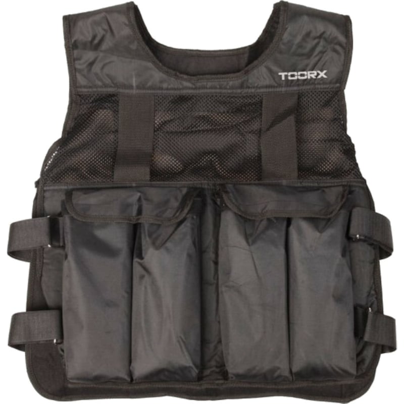 Γιλέκο 10kg Ρυθμιζόμενου Βάρους Toorx 10-432-118 - Μαύρο