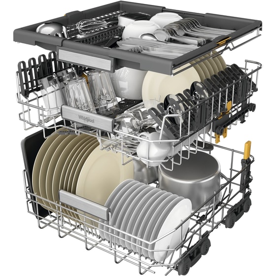 WHIRLPOOL WH7IA115B2M3TUS0 για 15 Σερβίτσια Μαύρο Εντοιχιζόμενο Πλυντήριο Πιάτων image 1