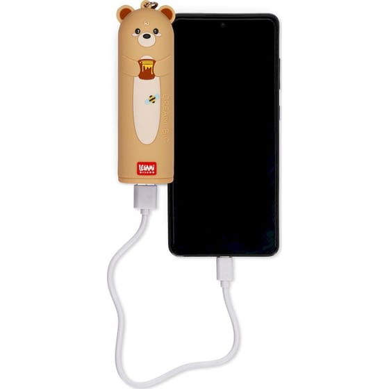 Powerbank Legami Teddy Bear 4800mAh με Θύρα USB-A και USB-C image 1