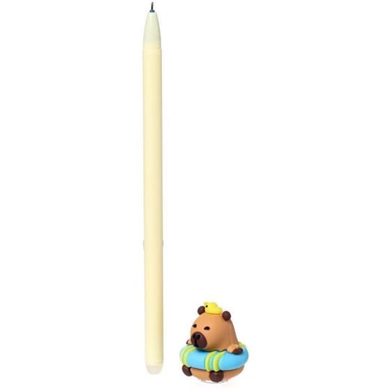Στυλό Διαρκείας Puckator με Γόμα Topper Capybara (1 Τεμάχιο) image 5