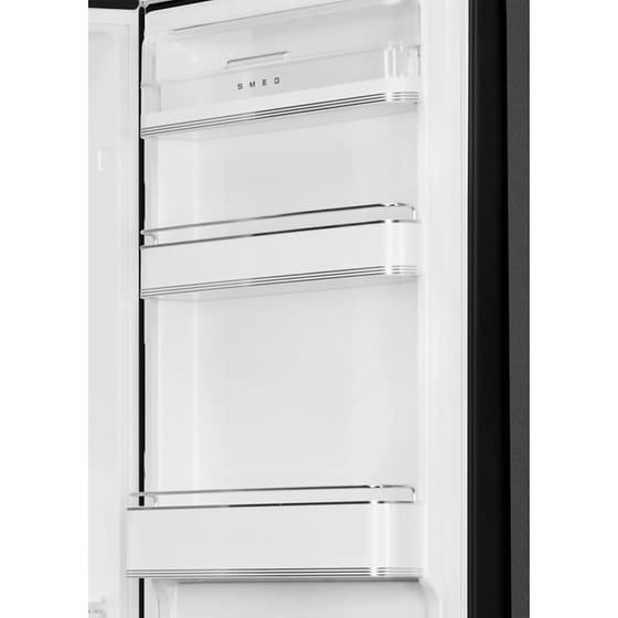 SMEG FAB32RBL6 332 Lt Total No Frost Μαύρο Ψυγειοκαταψύκτης image 2