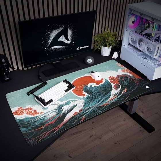 Sharkoon SKILLER SGP40 D2 -42494 Gaming Mouse Pad XXL 1000 mm - Με σχέδιο image 4