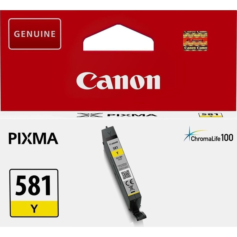 Canon CLI-581 Κίτρινο Μελάνι Εκτυπωτή 2105C001AA