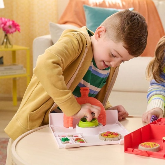 Kinetic&nbsp;Sand&nbsp;Παιχνίδι Κατασκευών με Άμμο Pizza Workshop image 7