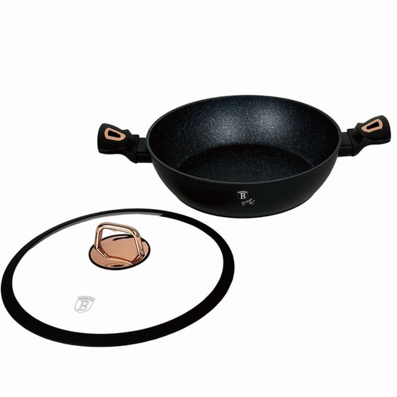 Κατσαρόλα BERLINGER HAUS BH-1640N 28 cm 3.8 L Μαύρο image 1