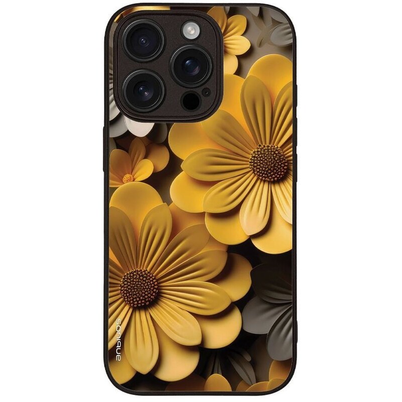 Θήκη Apple iPhone 16 Pro - Sonique 3D Flower Series - Κίτρινο