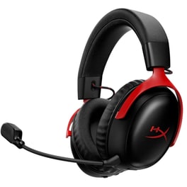 HyperX Cloud III S Ασύρματα Ακουστικά - Μαύρα/Κόκκινα