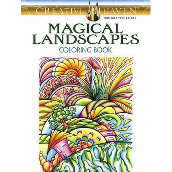 Creative Haven Magical Landscapes Coloring Book image 0