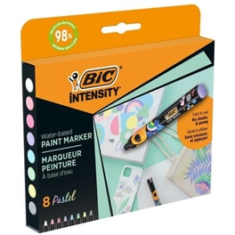 Μαρκαδόροι Σχεδίου BIC Paint Marker Pastel (8 Τεμάχια)