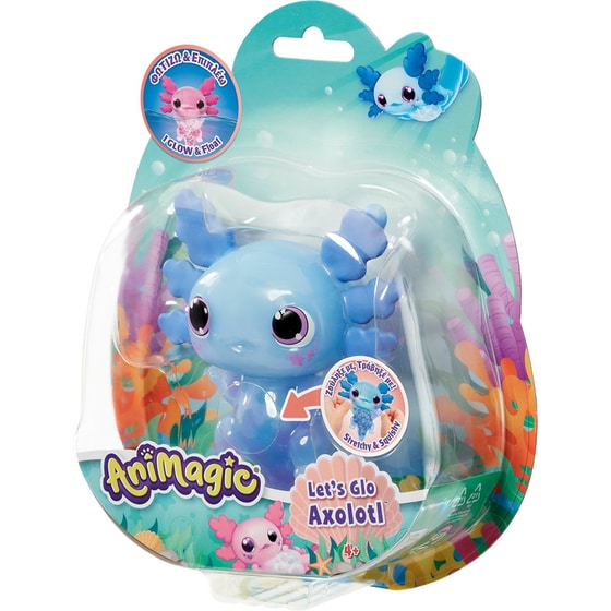 Animagic Φιγούρα Νερού Let's Glo Axolotl image 8