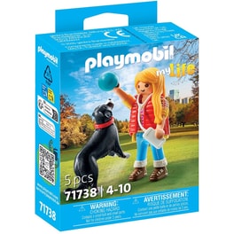 Playmobil Γυναίκα Με Βουνίσιο Σκύλο Μπερνίζ (71738)