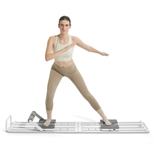 KINGSMITH CRAWLER Pilates Reformer Πολυόργανο Γυμναστικής Λευκό image 9