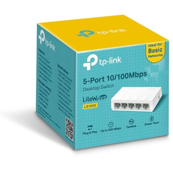 TP-Link LS1005 Network Switch Unmanaged Fast Ethernet (100 Mbps) image 3