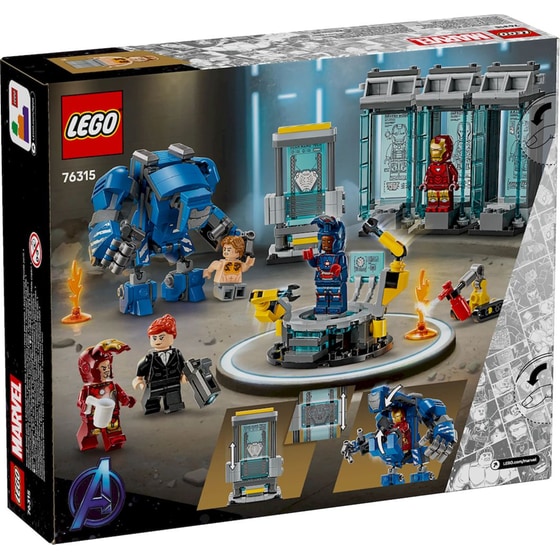 LEGO Marvel Iron Man's Laboratory: Hall of Armor (76315) image 1