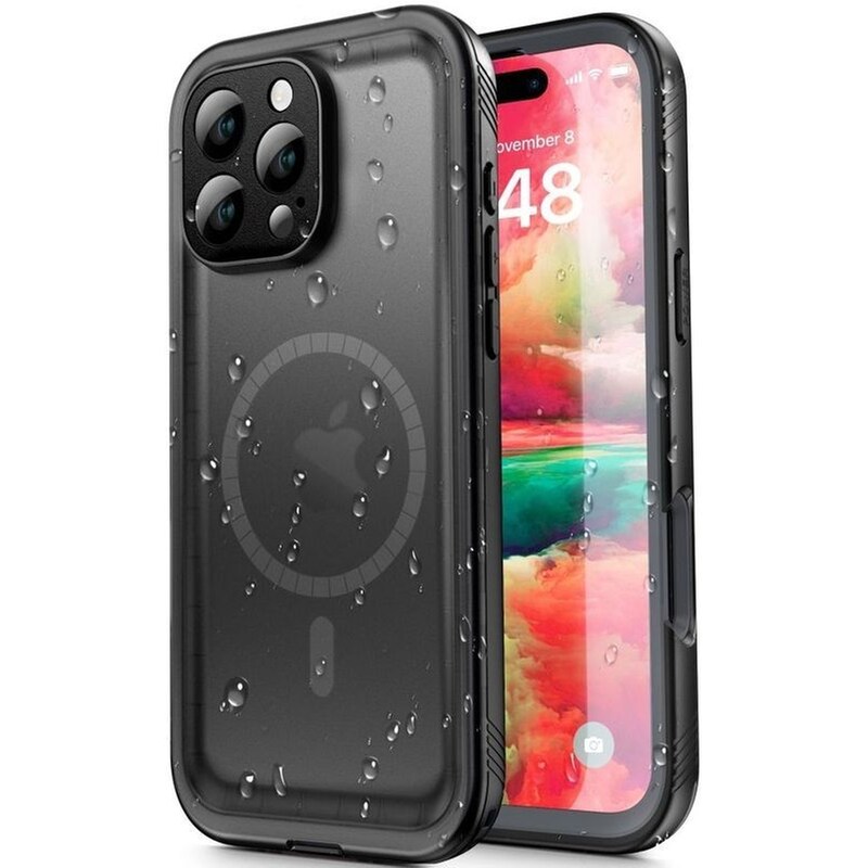 TECH-PROTECT Θήκη Apple iPhone 16 Pro - Tech-Protect Shellbox IP68 Full Body 360° Αδιάβροχη με MagSafe - Black