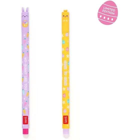 Στυλό Gel Legami Erasable Hoppy Easter 0.7mm (2 Τεμάχια) image 1
