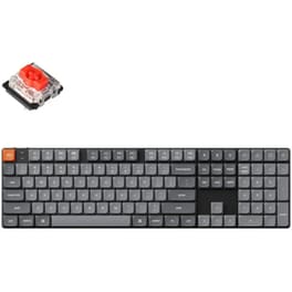 Keychron K5 Max K5M-H1 Ασύρματο Gaming Μηχανικό Πληκτρολόγιο με Gateron Low Profile Red διακόπτες και RGB φωτισμό (Αγγλικό US)