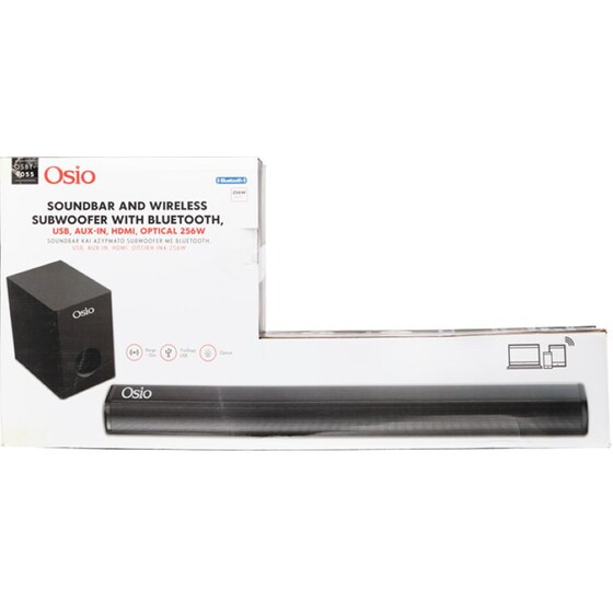 Osio OSBT-9060 Soundbar 30W 2.0 - Μαύρο image 5