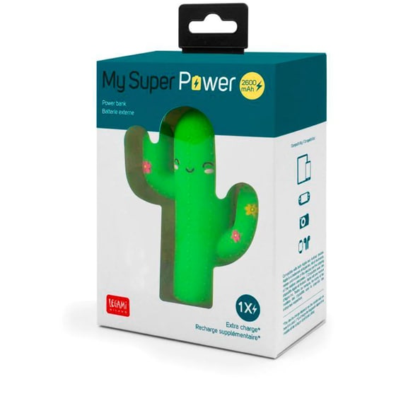 Powerbank Legami My Super Power 2.600mAh - Cactus image 1