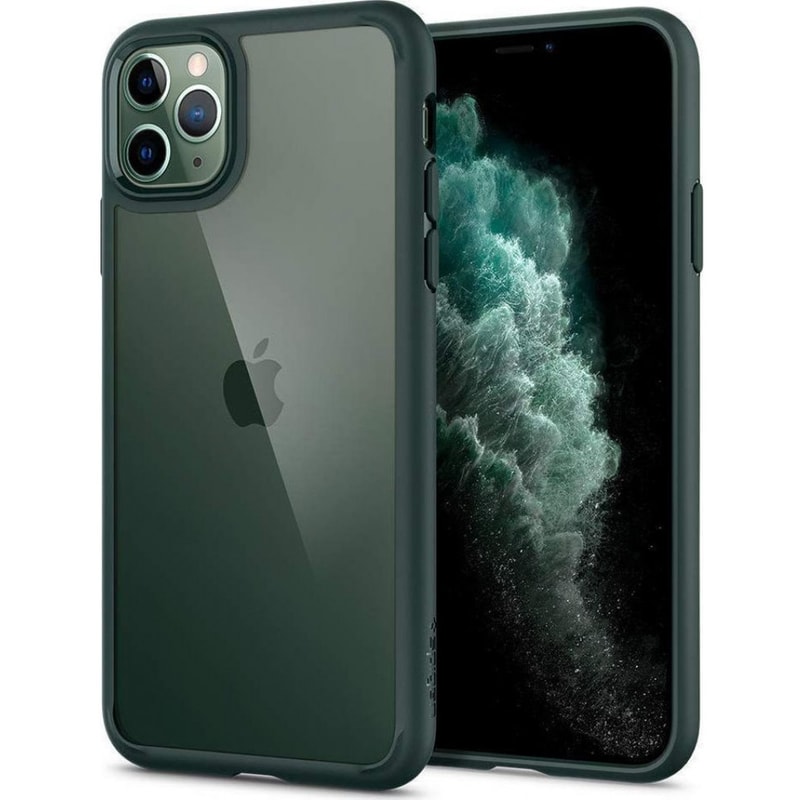 Θήκη Apple iPhone 11 Pro - Spigen Ultra Hybrid - Midnight Green