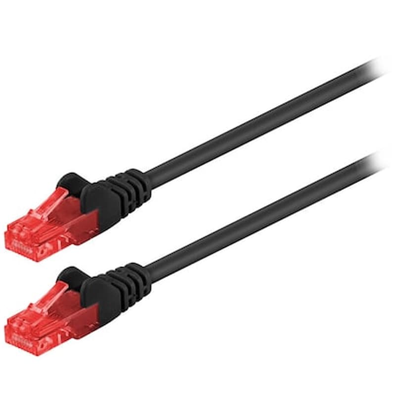 Καλώδιο Goobay 95255 U/UTP Cat.6 0.25m Black