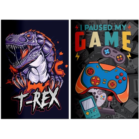 Τετράδιο Back Me Up Trex-Game 17x25cm 40 Φύλλων (1 Τεμάχιο) image 0