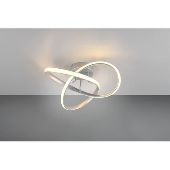 Trio Lighting Πλαφονιέρα Οροφής 40εκ. Μαύρη με Ενσωματωμένο LED image 2