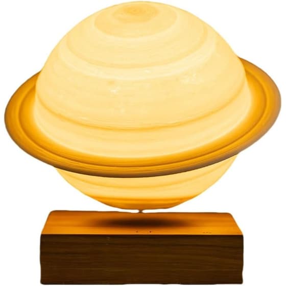 Φωτιστικό&nbsp;Γραφείου&nbsp;Gingko&nbsp;Smart&nbsp;Saturn&nbsp;Walnut image 0