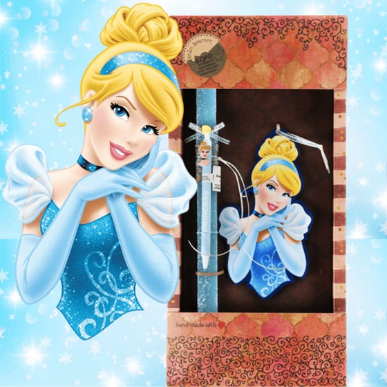 Λαμπάδα&nbsp;Synchronia&nbsp;Πριγκίπισσα&nbsp;Cinderella image 4