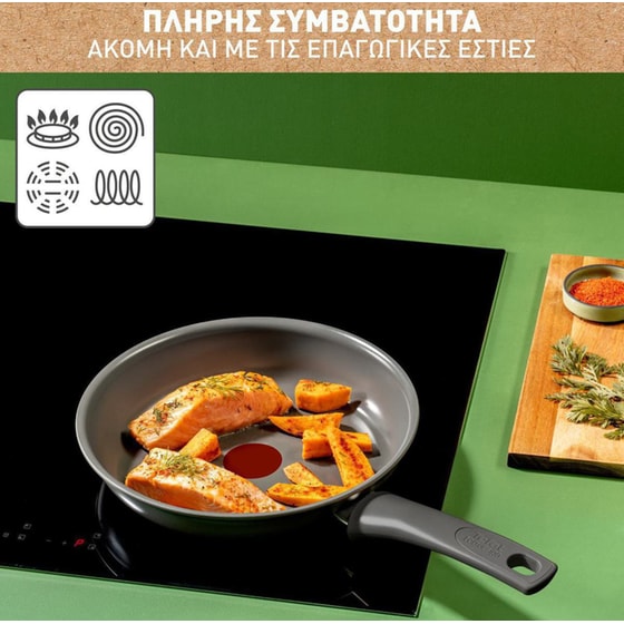 Τηγάνι Κεραμικό Wok TEFAL C42619 28 cm image 2