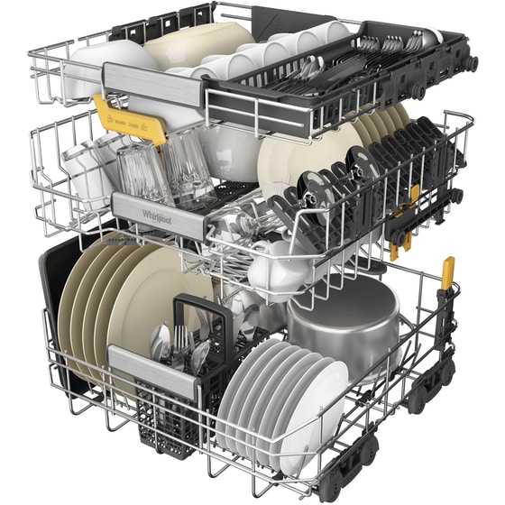WHIRLPOOL WH8IA15AM3TUS0 για 15 Σερβίτσια Μαύρο Εντοιχιζόμενο Πλυντήριο Πιάτων image 5