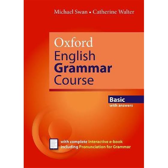 Oxford English Grammar Course: Basic with Key (includes e-book) image 0